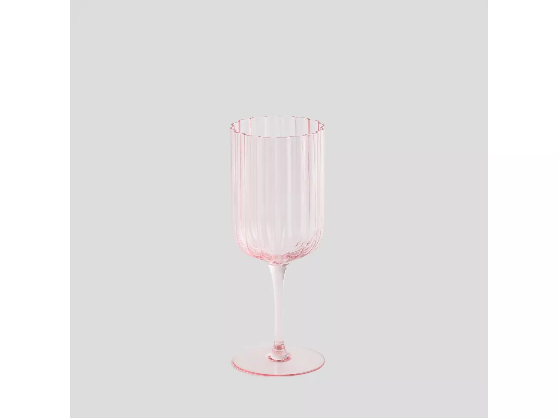 Verre À Vin Vittoria Rose Pâle 20 x 7.5