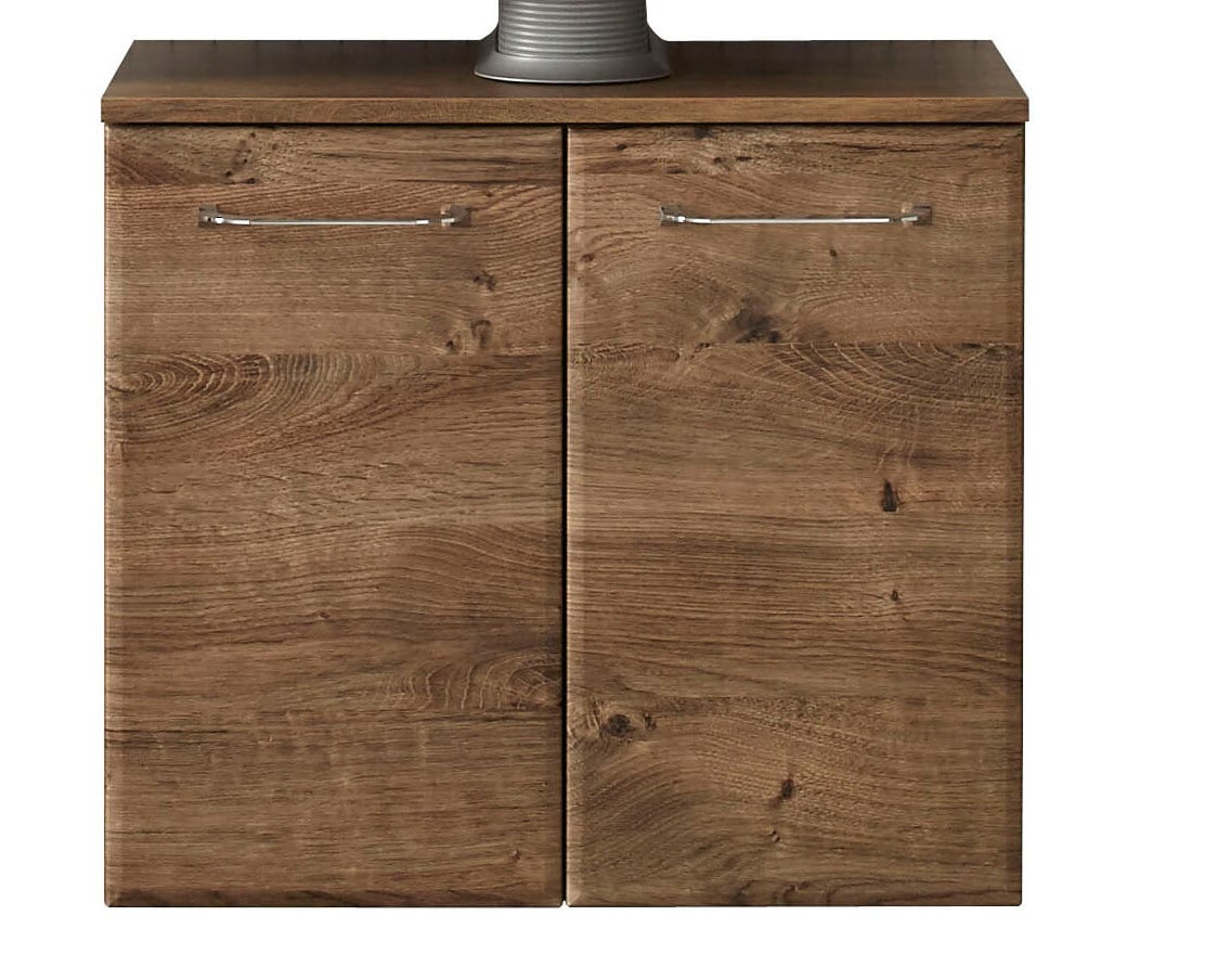 Waschbeckenunterschrank 60 x 53 cm braun