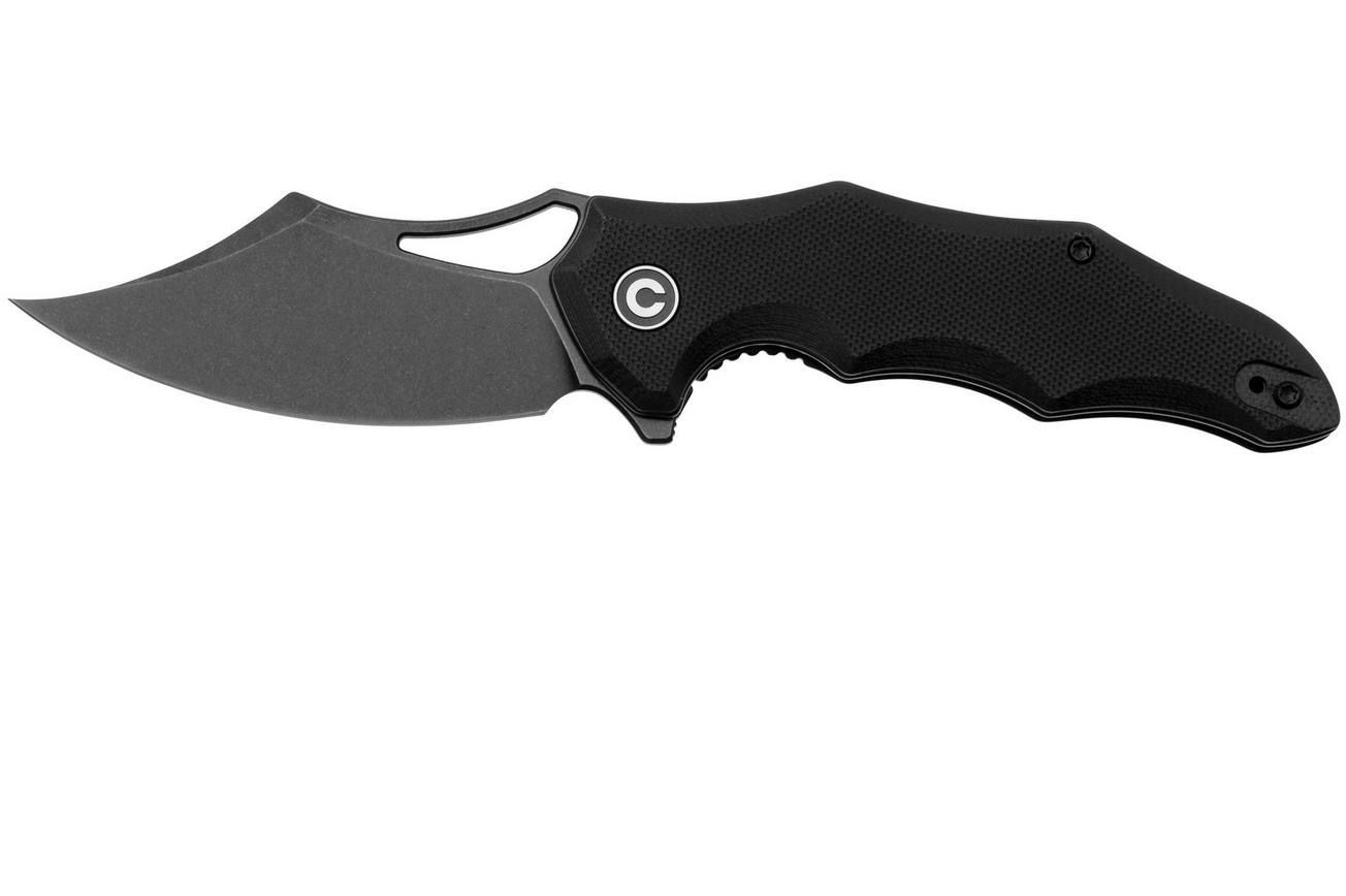 CIVIVI Chiro C23046-1 Blackwashed, Black G10, zakmes