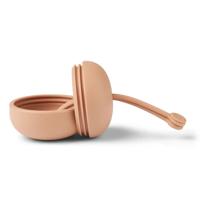 Liewood Boite à tétine Philip en silicone | Tuscany rose