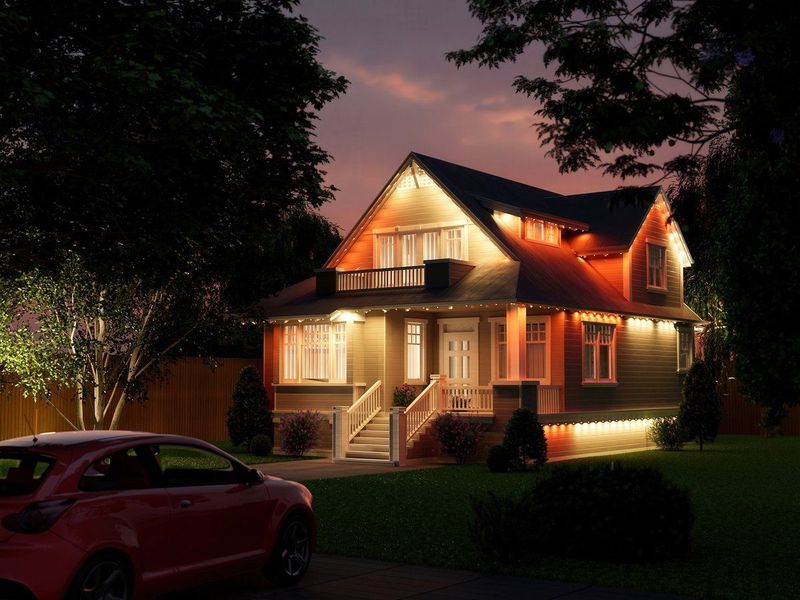 Twinkly Permanent Outdoor lights - 72 lamps