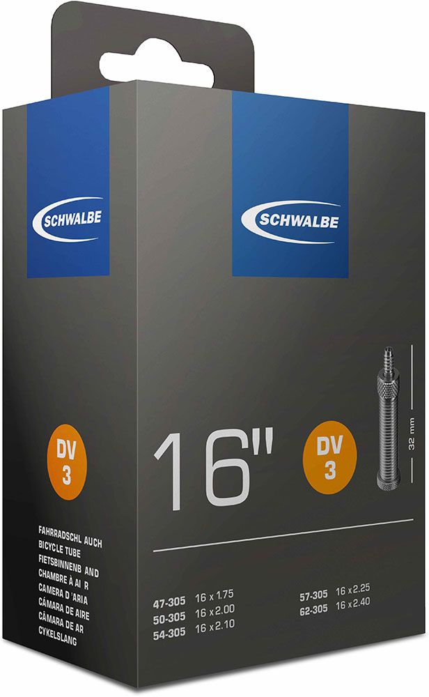 Schwalbe DV 3 Schlauch für 16