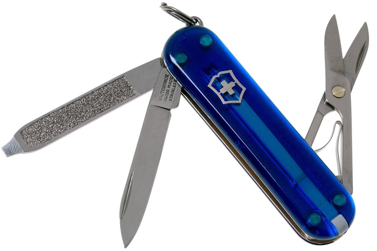 Victorinox Classic SD Translucent Colors, Deep Ocean 0.6223.T2G Zwitsers zakmes