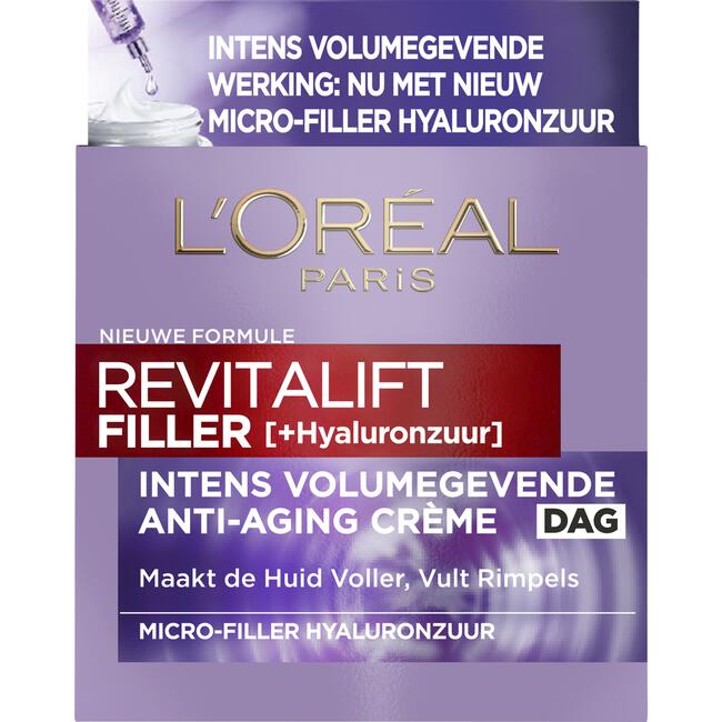 L'Oréal Paris Revitalift Filler Dagcrème Met Hyaluronzuur 50 ML