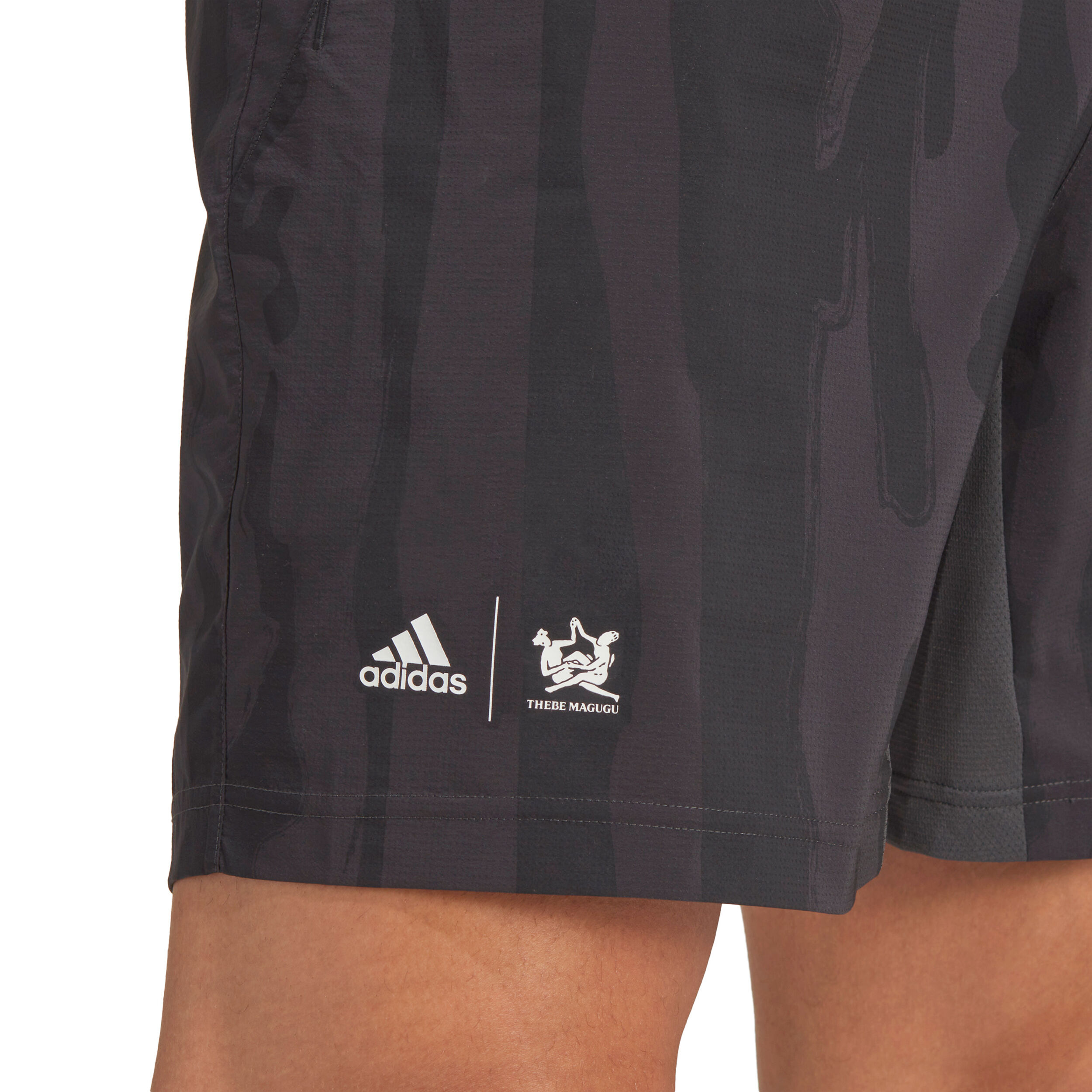 adidas NY Printed Shorts Hommes - Gris