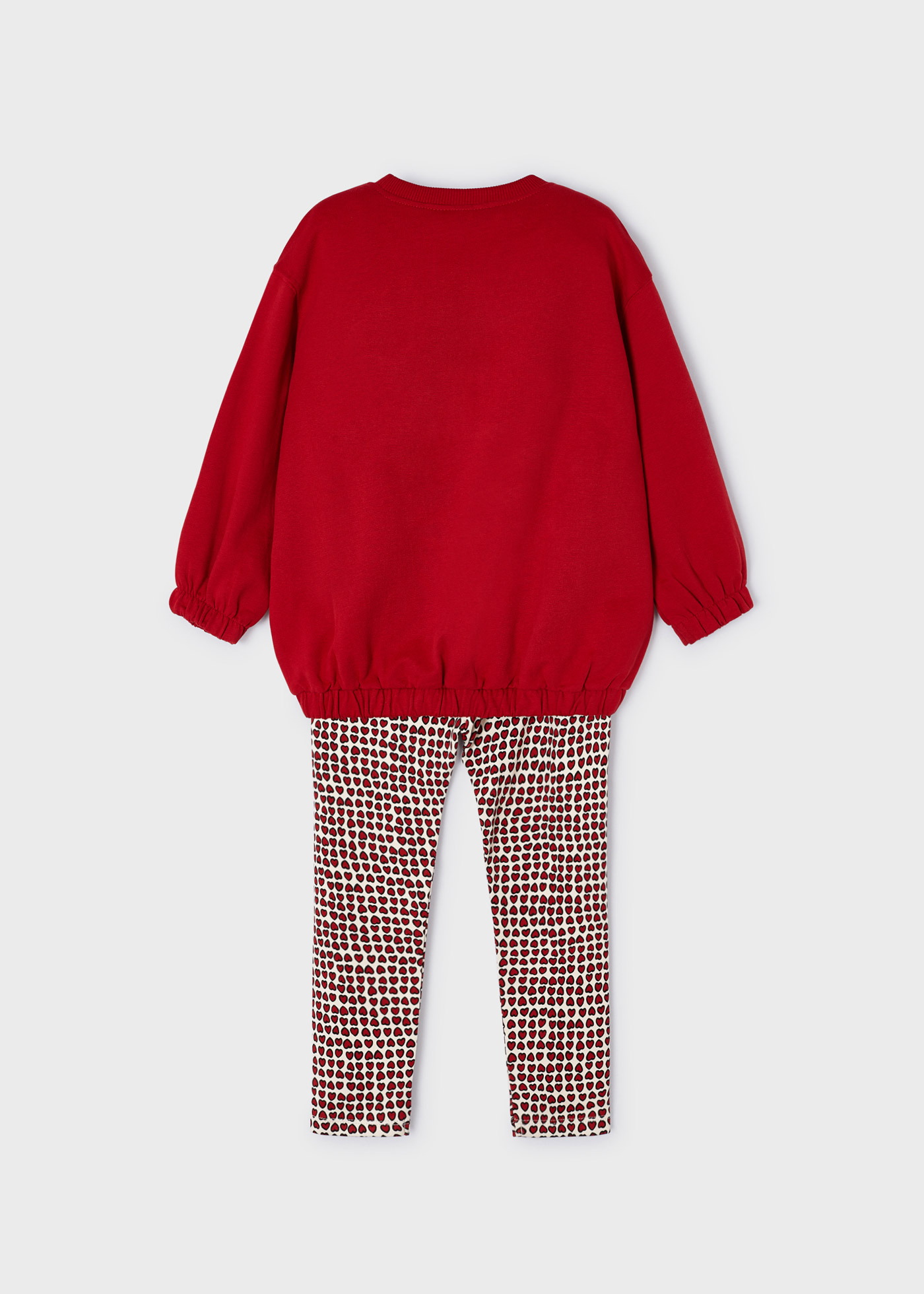 Conjunto de algodão de alta qualidade com duas peças para meninas.