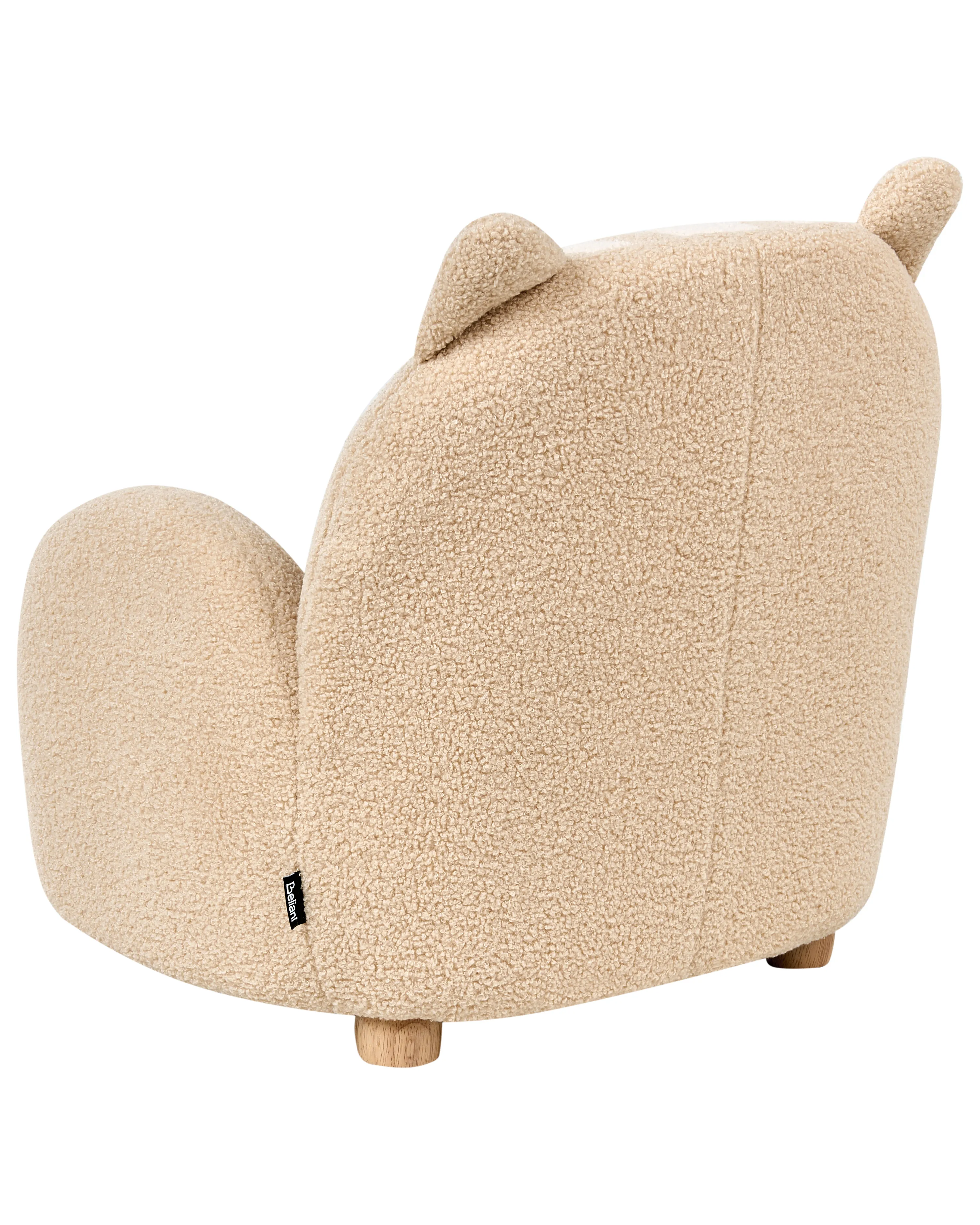 Kinderfauteuil Kat ZOAR Bouclé Beige