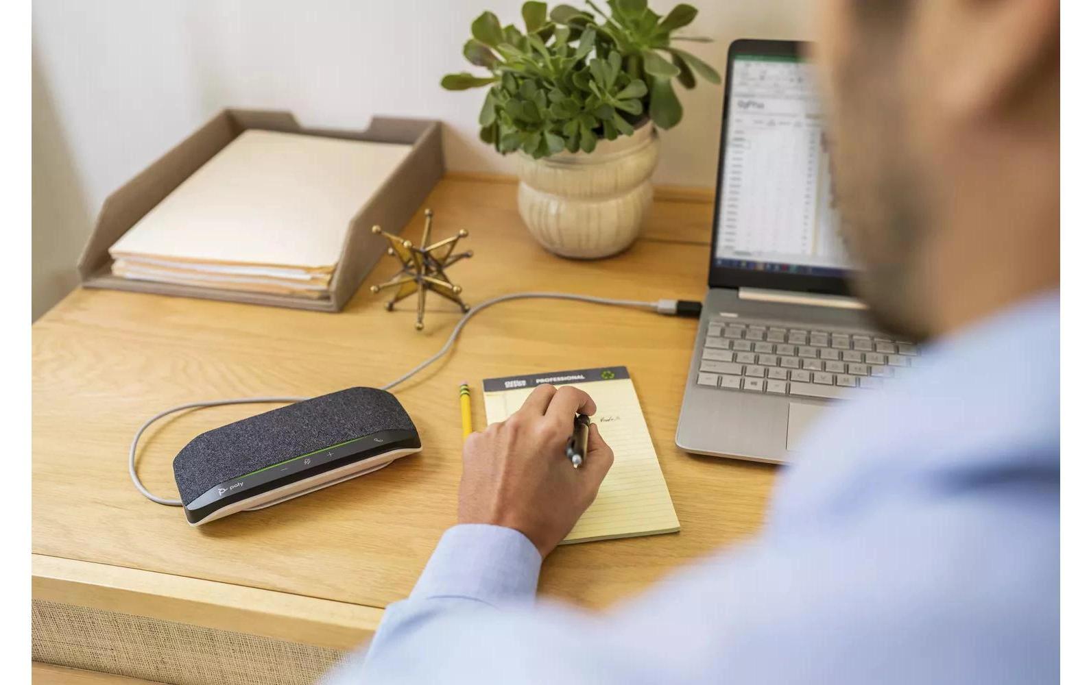 Speakerphone Poly SYNC 10 UC USB-AAll-In-One-USB-Konferenzlautsprecher fürs Home Office