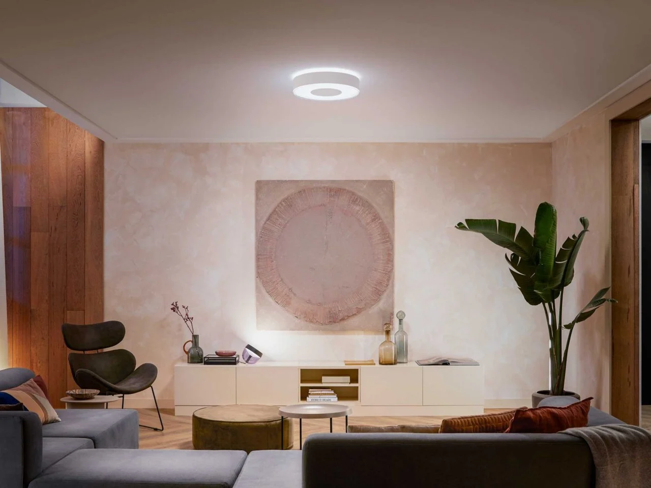 Philips Hue - Infuse Medium Ceiling Lamp 38cm - White & Color Ambiance