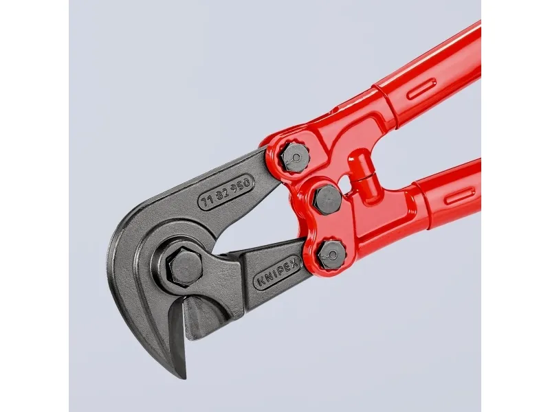 Knipex 71 82 950, Beton meshfræser, Krom vanadium stål, Blå, Rød, Sort, Blå, Rød, 180 mm, 40 mm