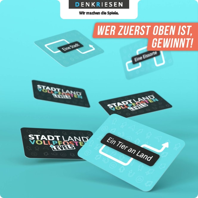 Stadt Land® Vollpfosten - Levels - Junior Edition - Jeder Punkt zählt
