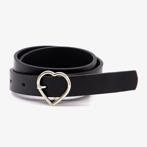 Meisjes riem zwart