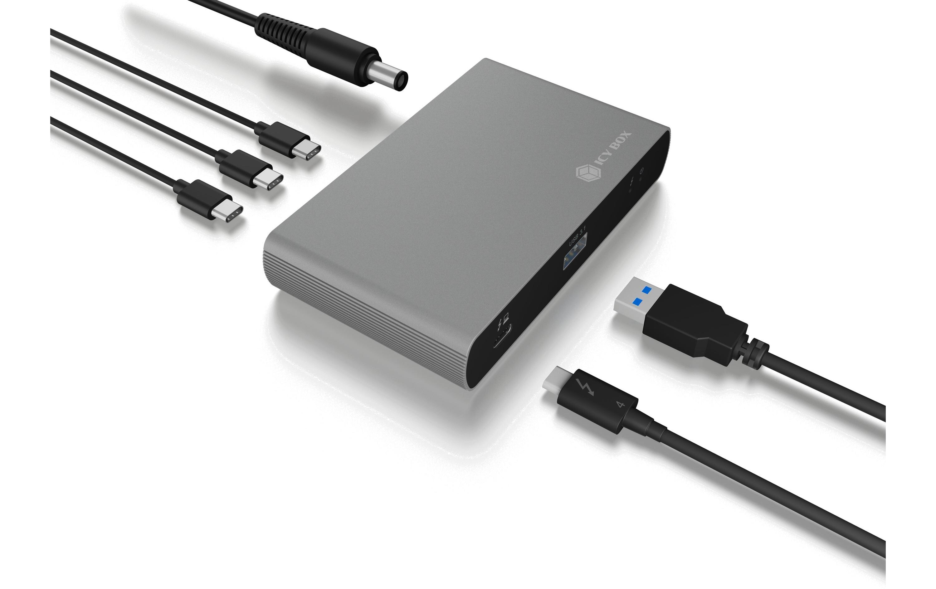 USB-Hub IB-HUB801-TB4<br>Thunderbolt 4 Type-C USB-Hub
