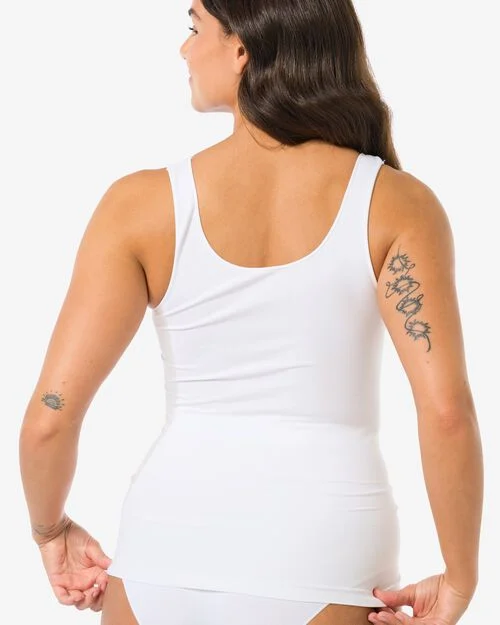 débardeur femme blanc