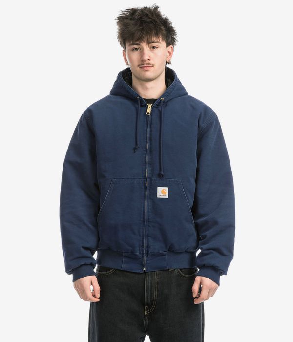 Carhartt WIP OG Active Dearborn Jacke (air force blue aged canvas)
