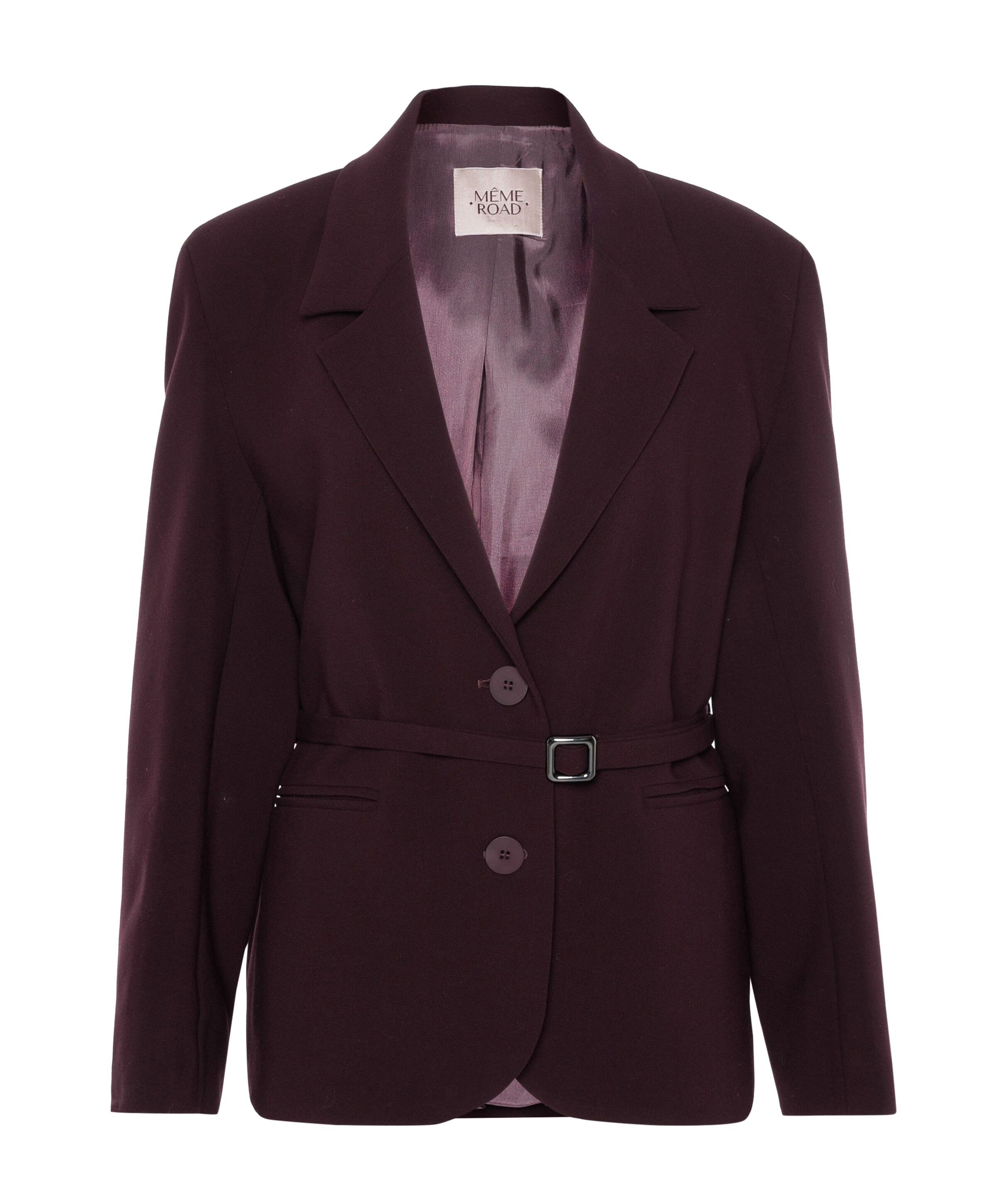 Même Road Dames blazer bordeaux