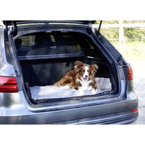 Cobertor de viagem para cães cinzentos