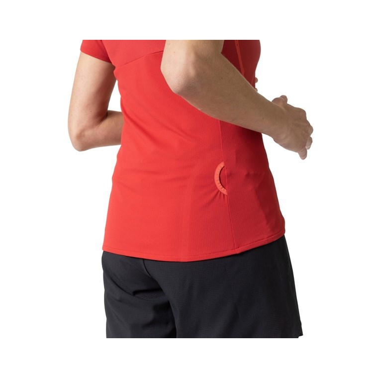 Odlo T-Shirt Crew Neck S/S 1/2 Zip Axalp Trai
