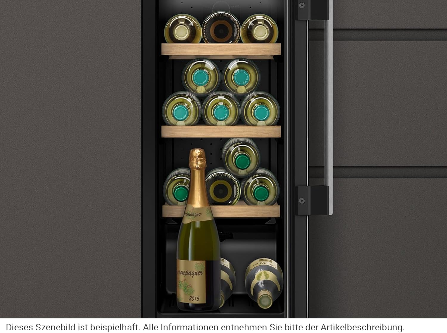 NEFF KU9202HF0, Unterbau-Weinlagerschrank, N70, EEK: F, 82.0 x 30.0 cm, Gesamt: 58l