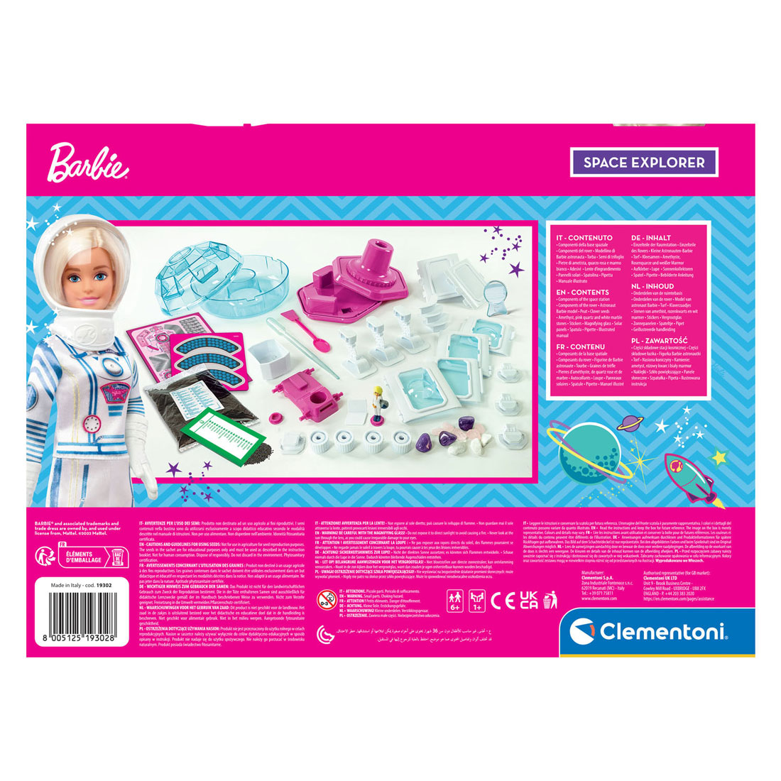 Clementoni Barbie Space Explorer Knutselset