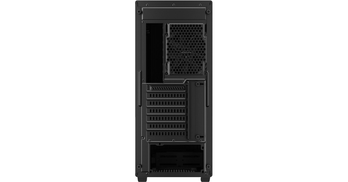 SharkoonVK3 midi tower behuizing  (Zwart | 2x USB-A)