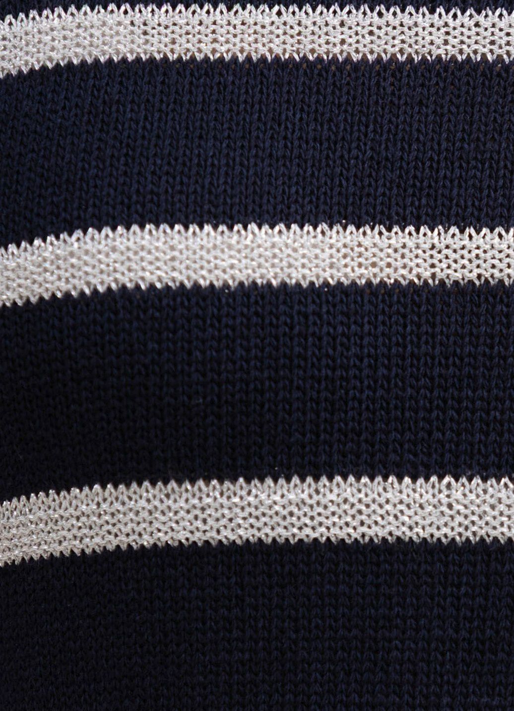 Pullover mit edlen Glitzerstreifen