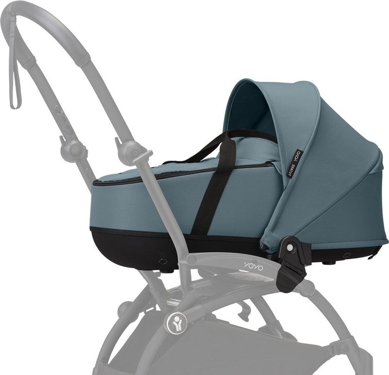 Stokke - YOYO Newborn Shell - Voetenzak - Aqua - Voor baby's tot 6 maanden of 9 kg