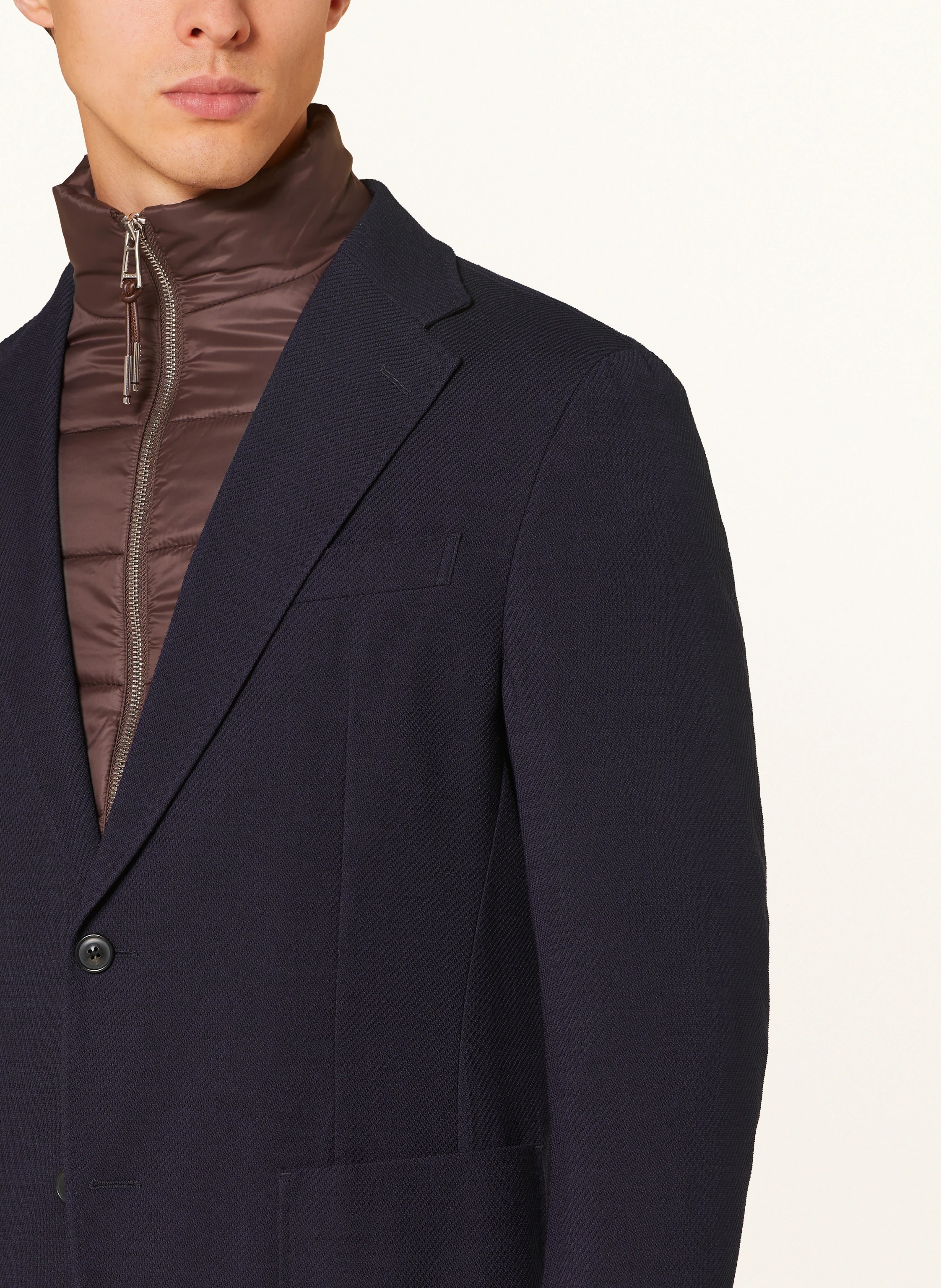 windsor. Sakko TRIEST Shaped Fit mit abnehmbarer Blende