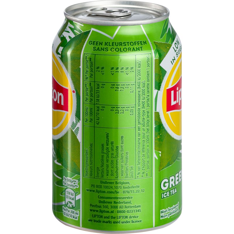 Lipton Ice Tea Green 33 cl - 24 canettes