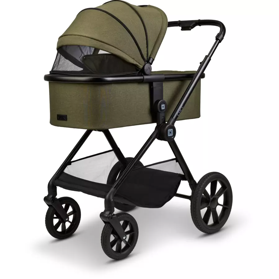 MOON Kombikinderwagen Clicc moss green melange