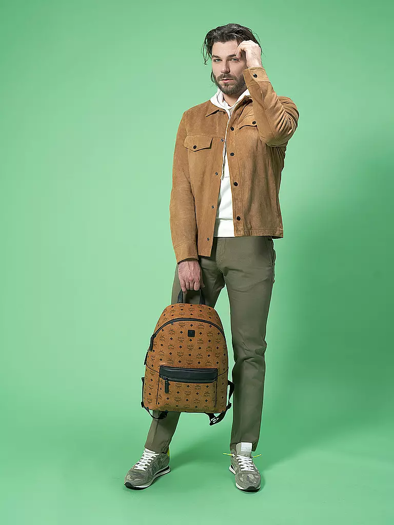 MCM Rucksack STARK Medium hellbraun