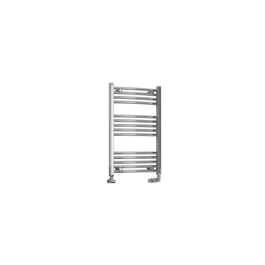 Eastbrook Wendover gebogen handdoekradiator 50x80cm 248W chroom