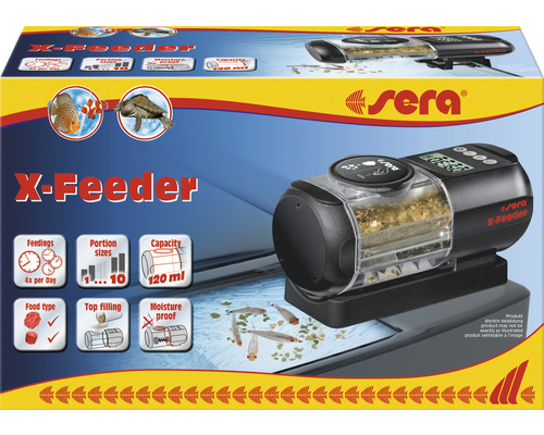 sera X-Feeder voederautomaat inclusief batterijen