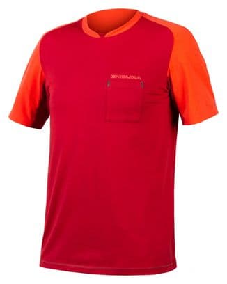 T-shirt Endura GV500 Foyle Rouille Rouge