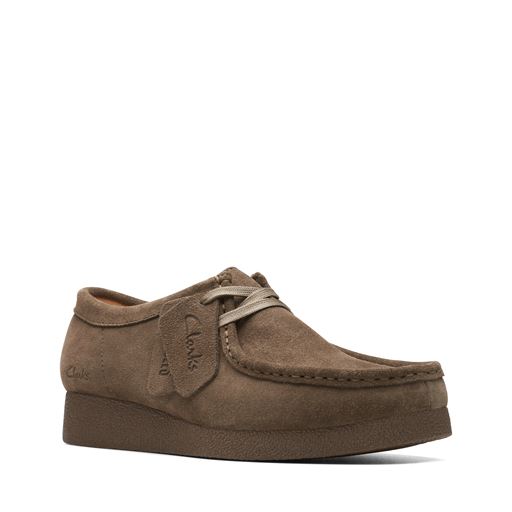 Clarks WallabeeEVOSH Sko, Olive, 39
