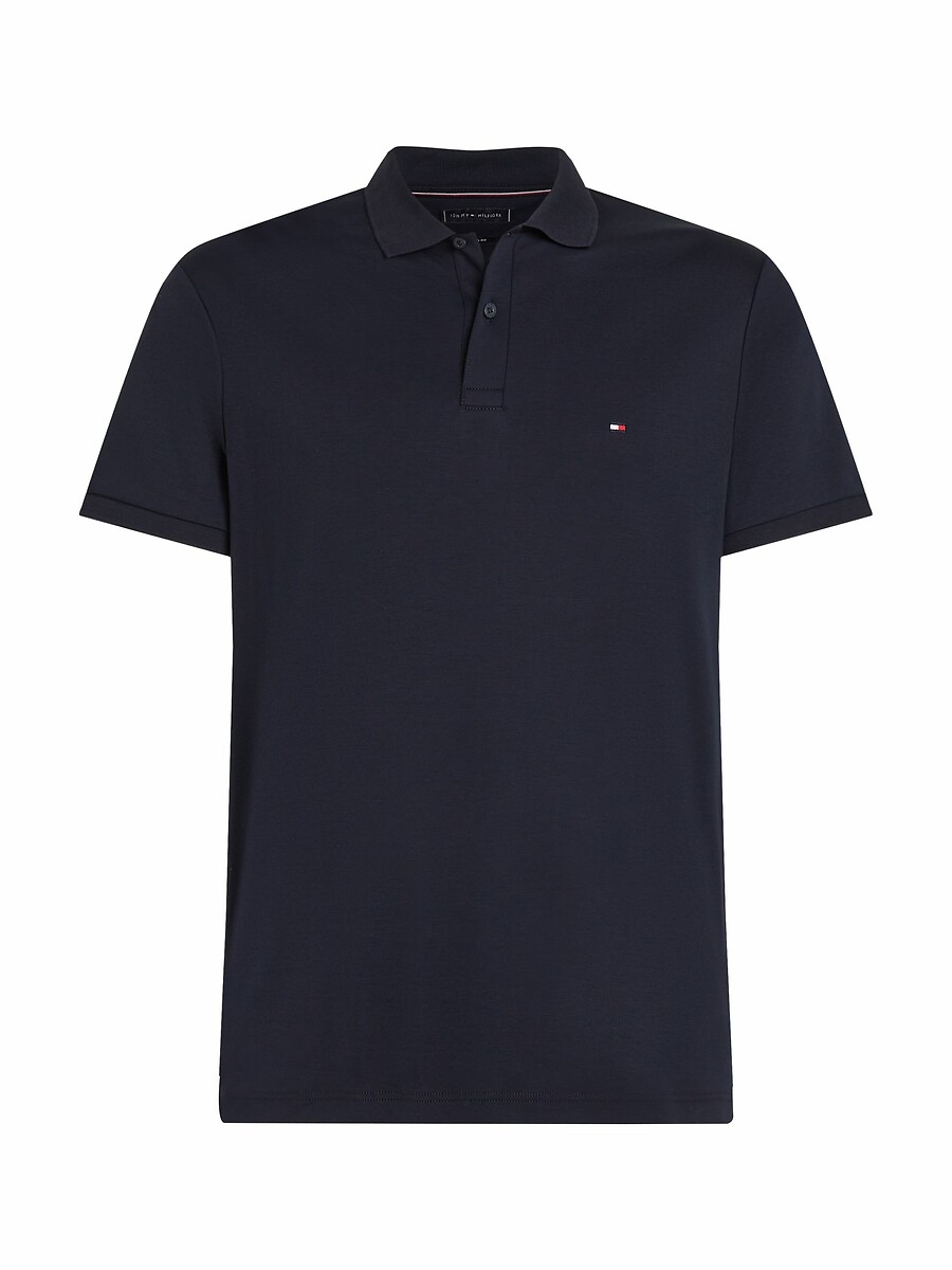 TOMMY HILFIGER<br>Camisa polo regular de manga curta em algodão macio