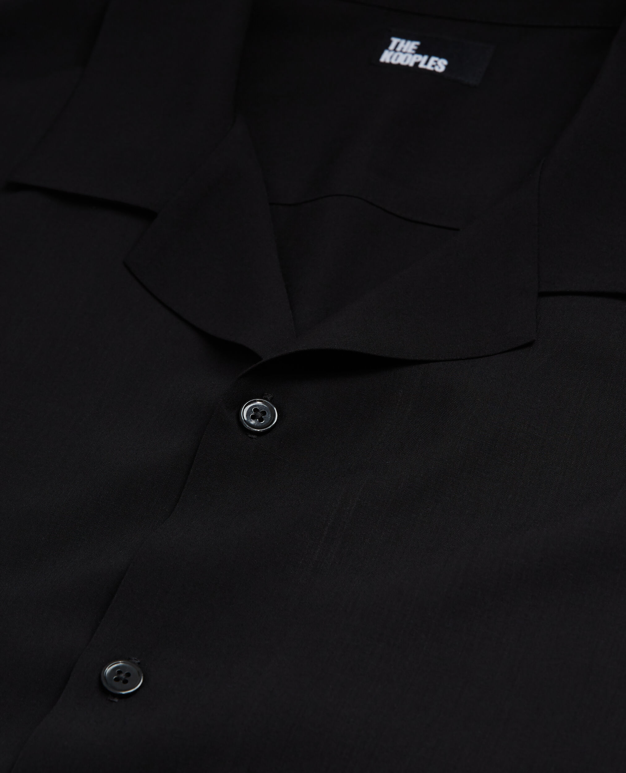 Chemise casual noire