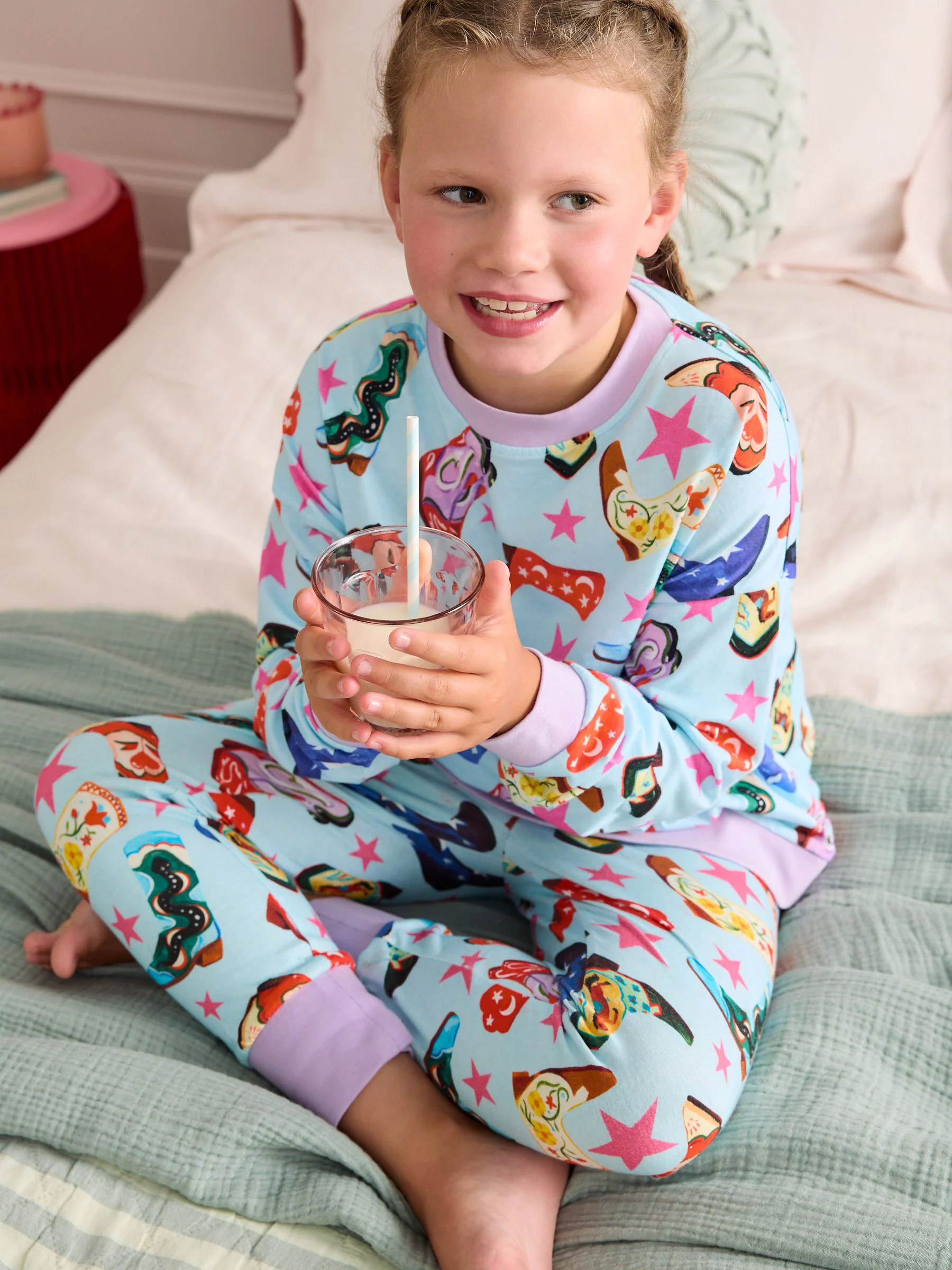 Eleanor Bowmer Cowboy Boots 100% Katoenen Pyjama's