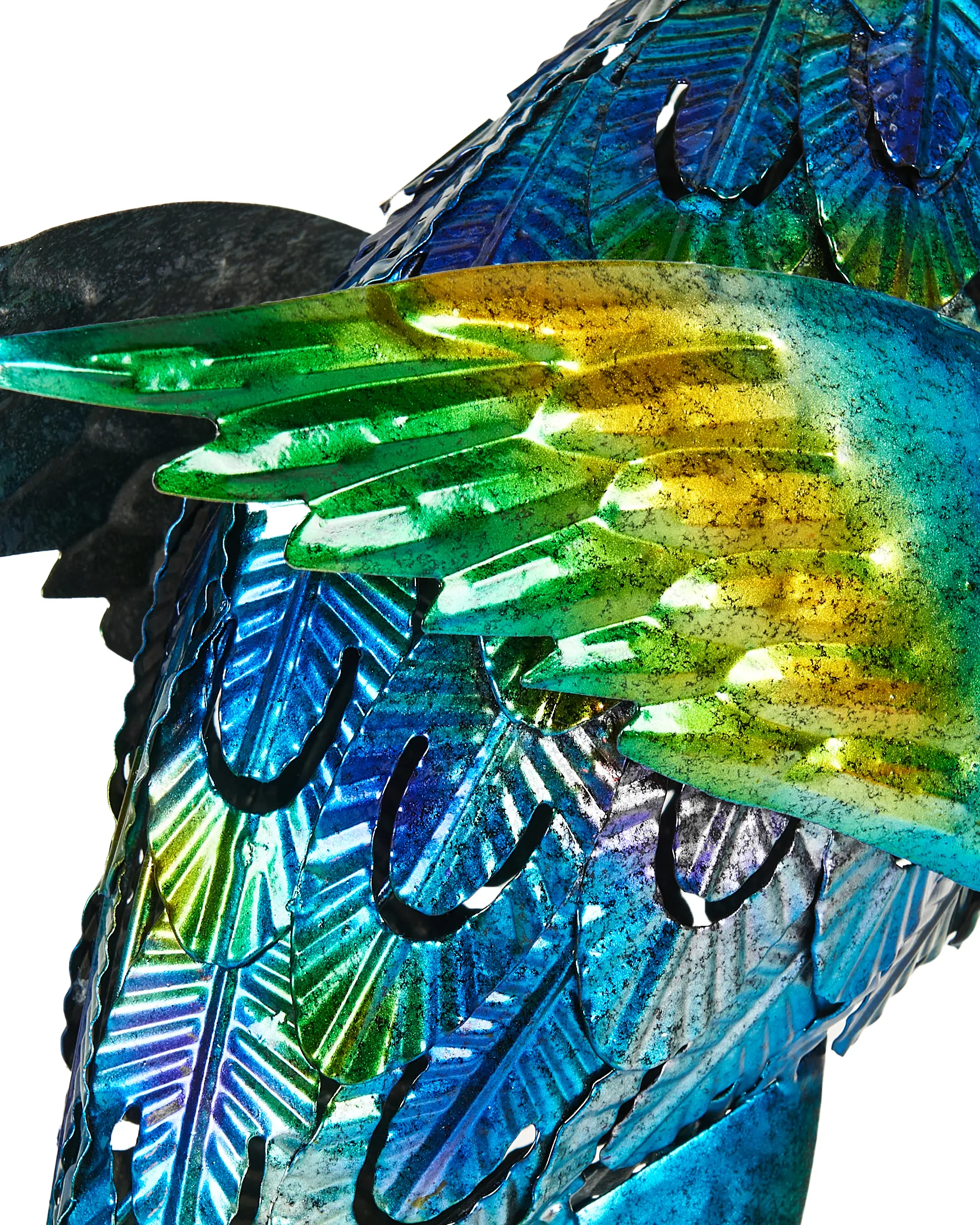 Tuinbeeld PEACOCK Blauw