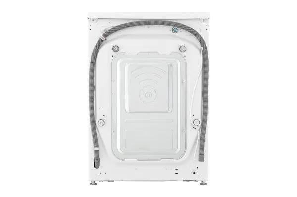 LG Serie R5 F4DR509SBW - Vaske-/ tørremaskine - bredde: 60 cm - dybde: 62 cm - højde: 85 cm - frontbetjening - 9 kg - 1400 rpm - hvid