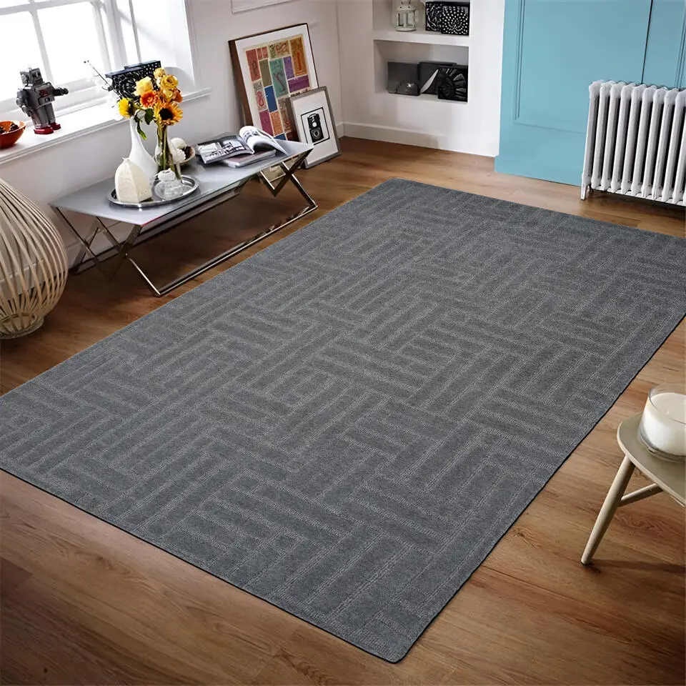 Dutch Lifestyle - Wol - Vloerkleed - 195x300cm - Grijs