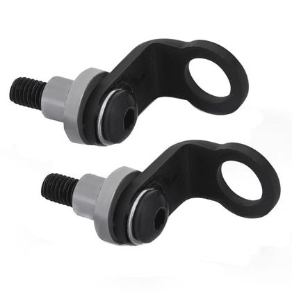 Support Clignotant Rizoma avant pour clignotant light unit - Noir