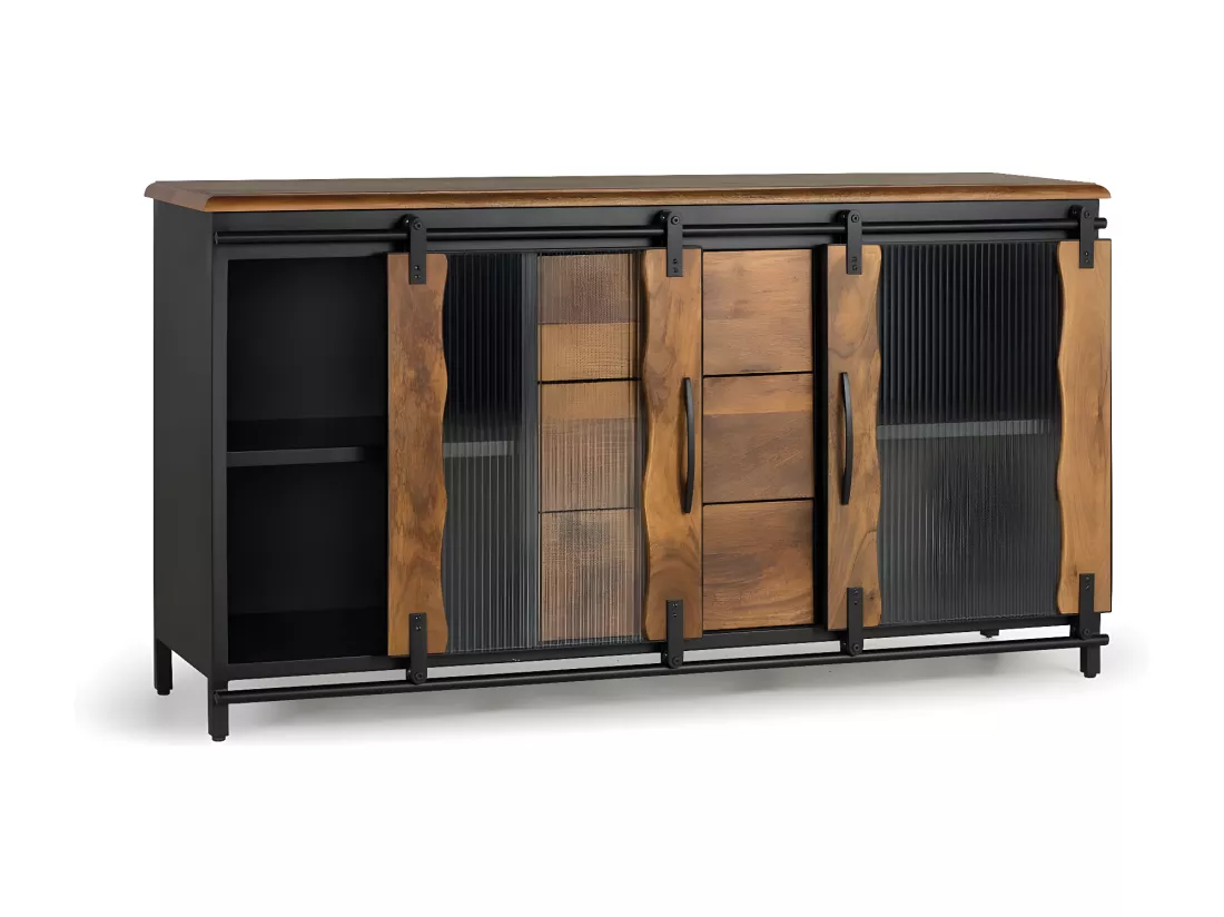 BUFFET - VAISSELLE Multicolor.Giner y Colomer.80x40x150