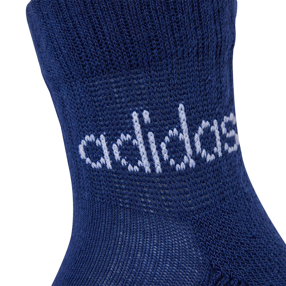 adidas Linear Ankle Socken 5 Paar Kinder dark blue