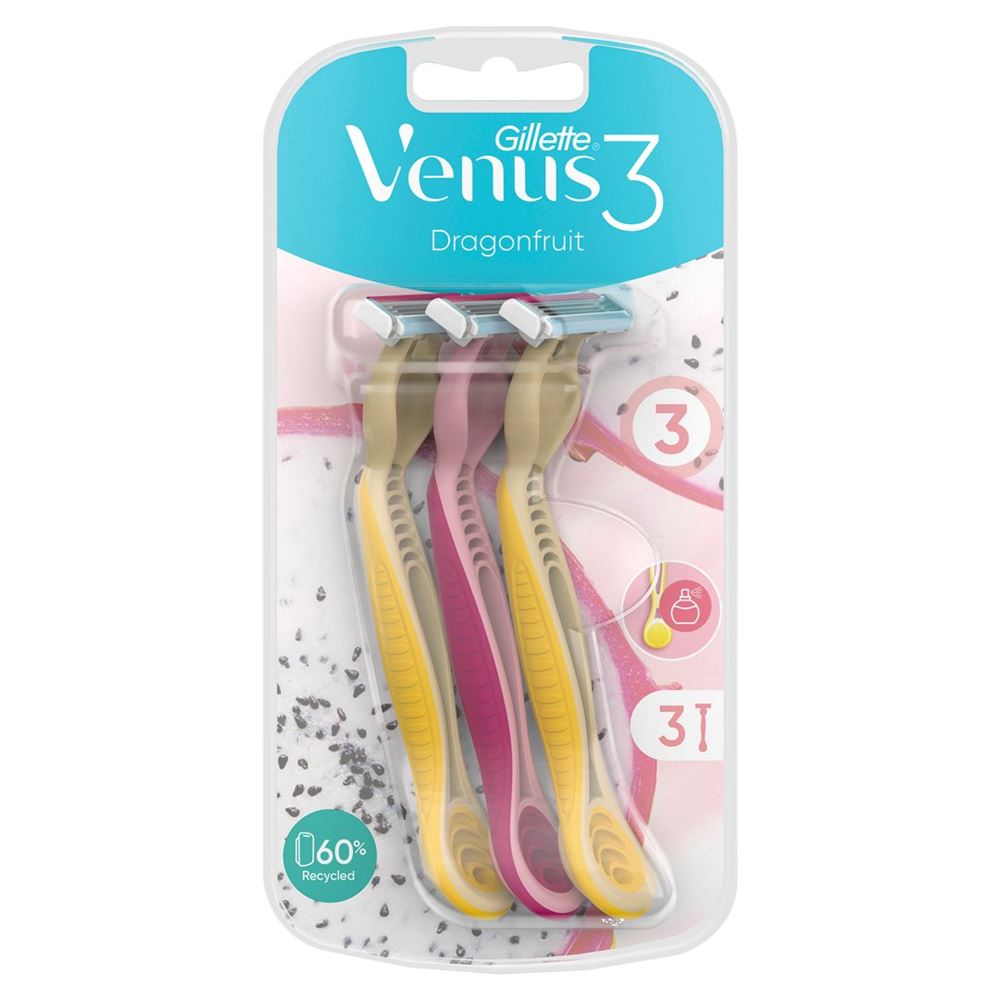Gillette Venus Einwegrasierer Dragonfruit Blist 3 Stk