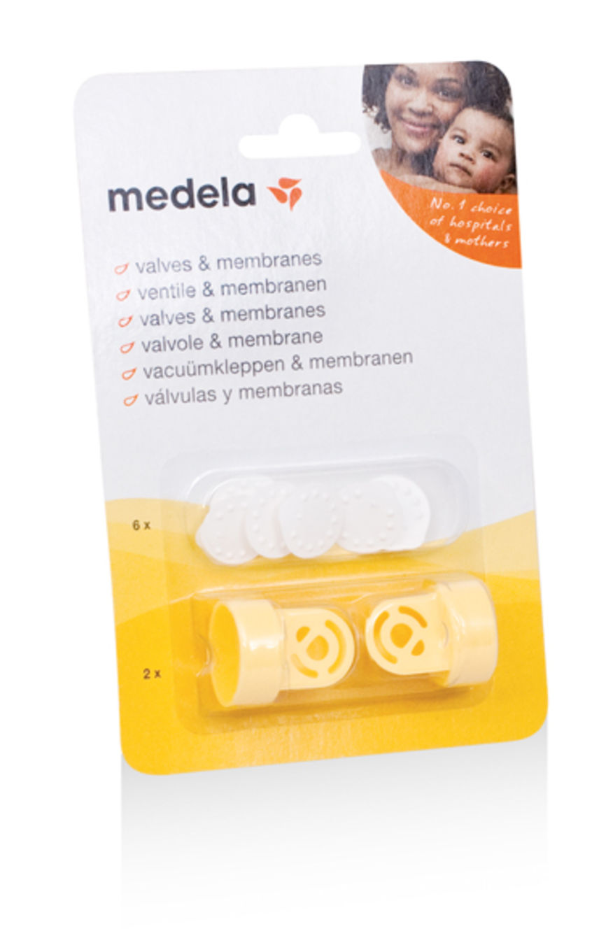 Medela 2 ventiler   6 membraner