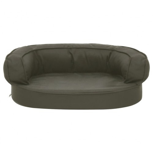 Colchão ergonômico cinza para cães Vidaxl