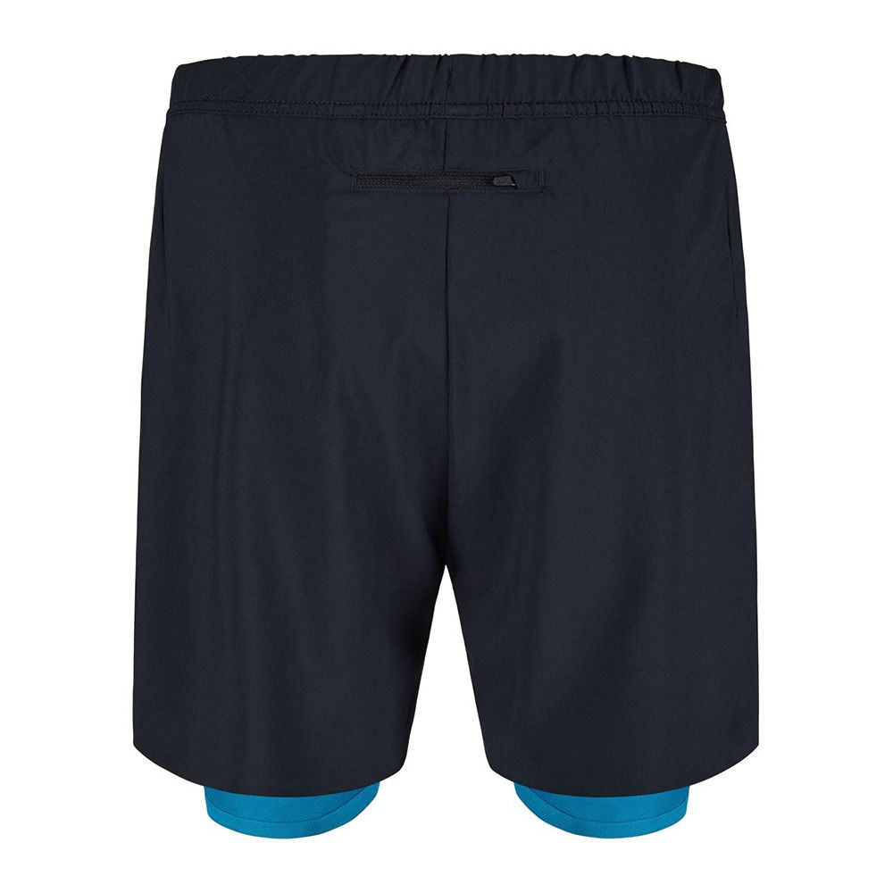Odlo ZEROWEIGHT 5 INCH 2IN1 - Short Homme black/saxony blue