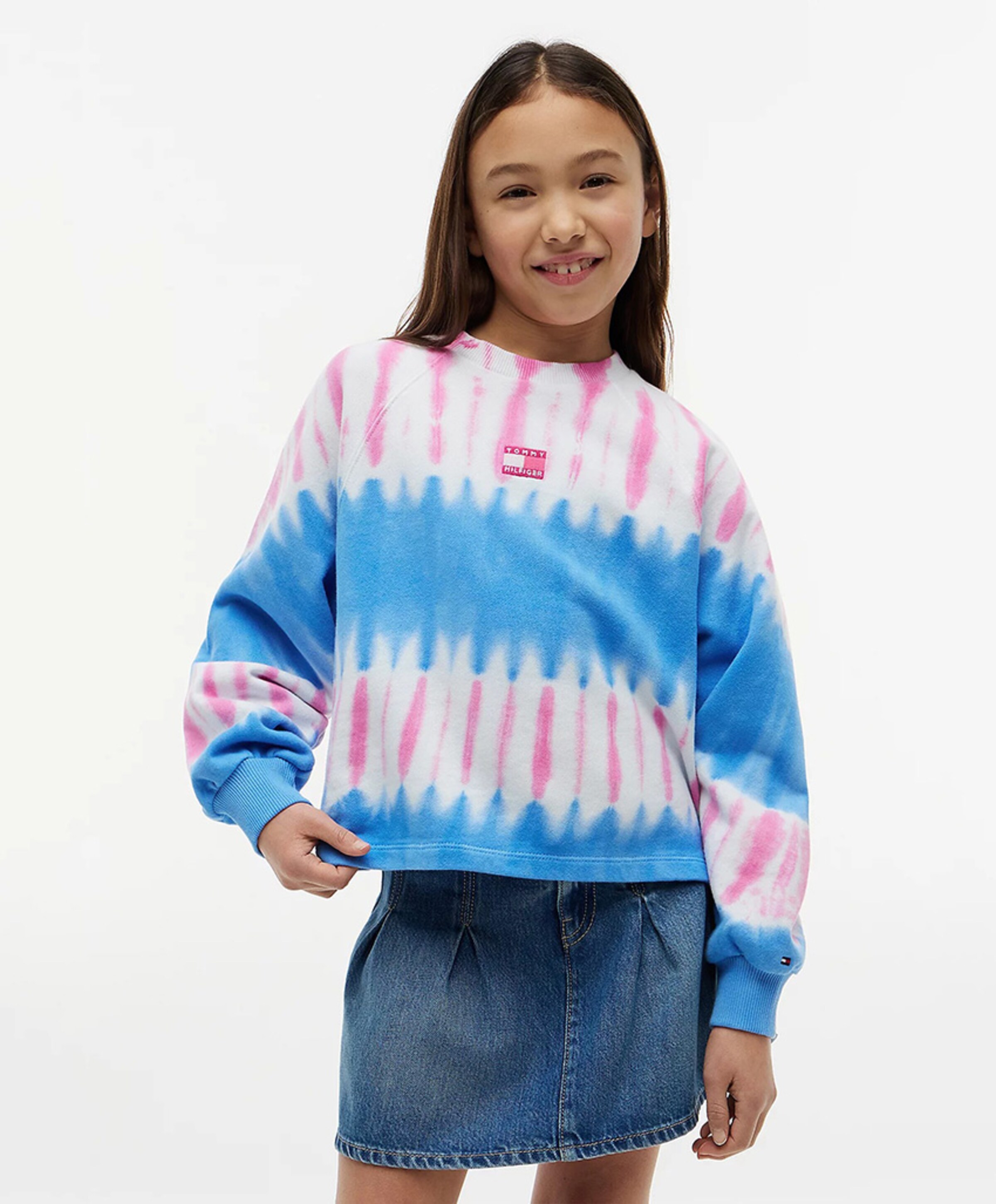 Tommy Hilfiger Meisjes sweater blauw
