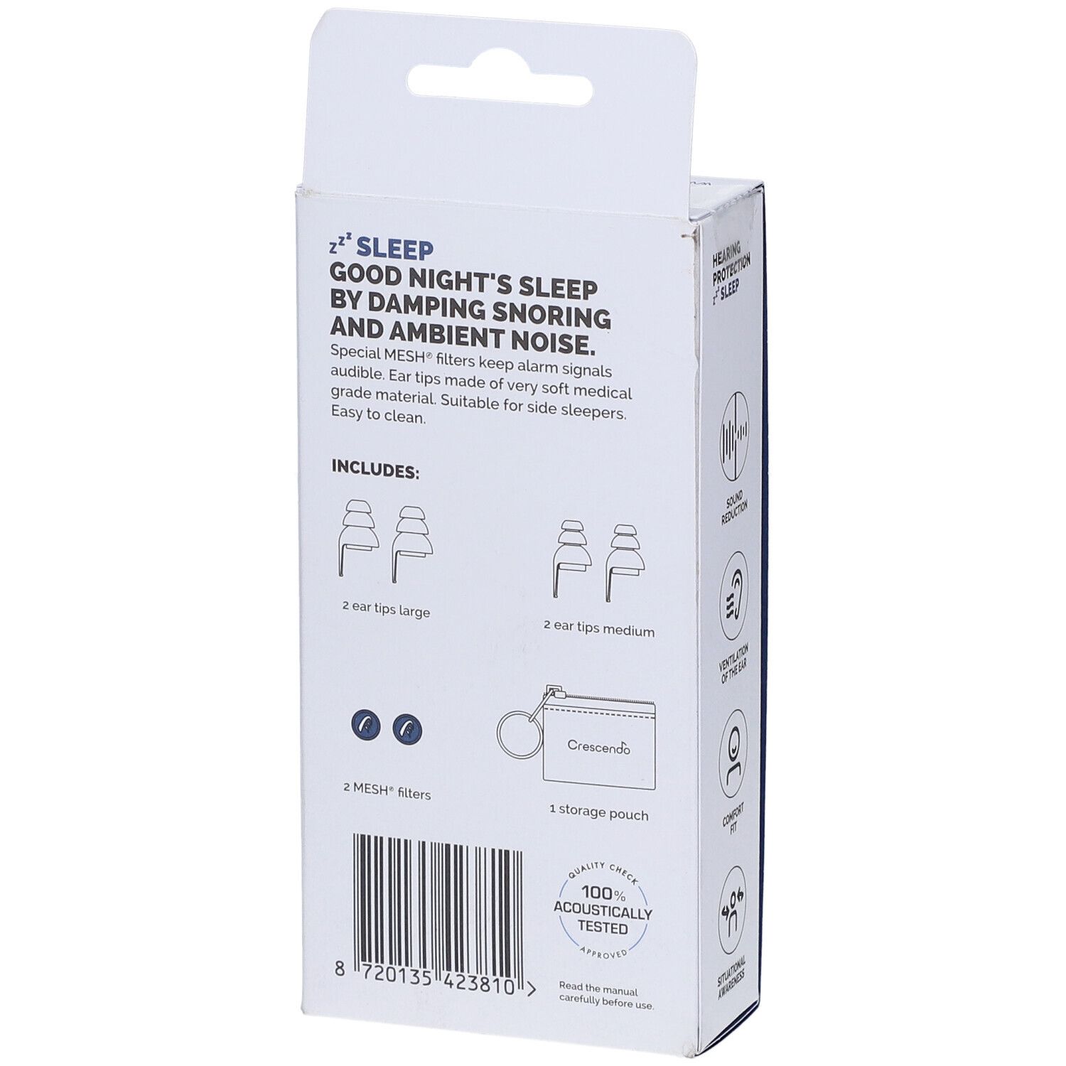 Crescendo HEARING PROTECTION SLEEP